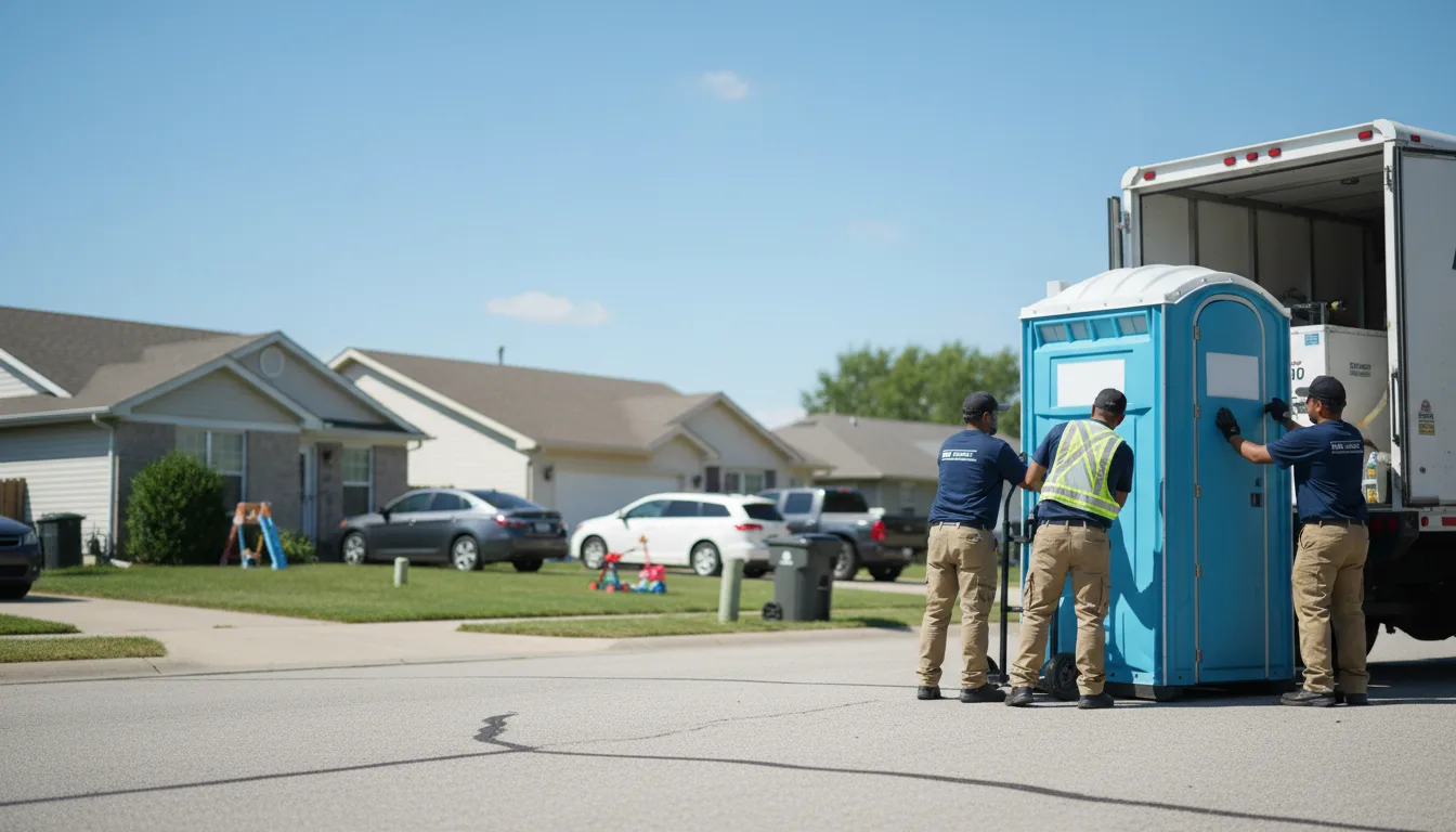 Standard Porta Potty Rentals in Peel, AR near me